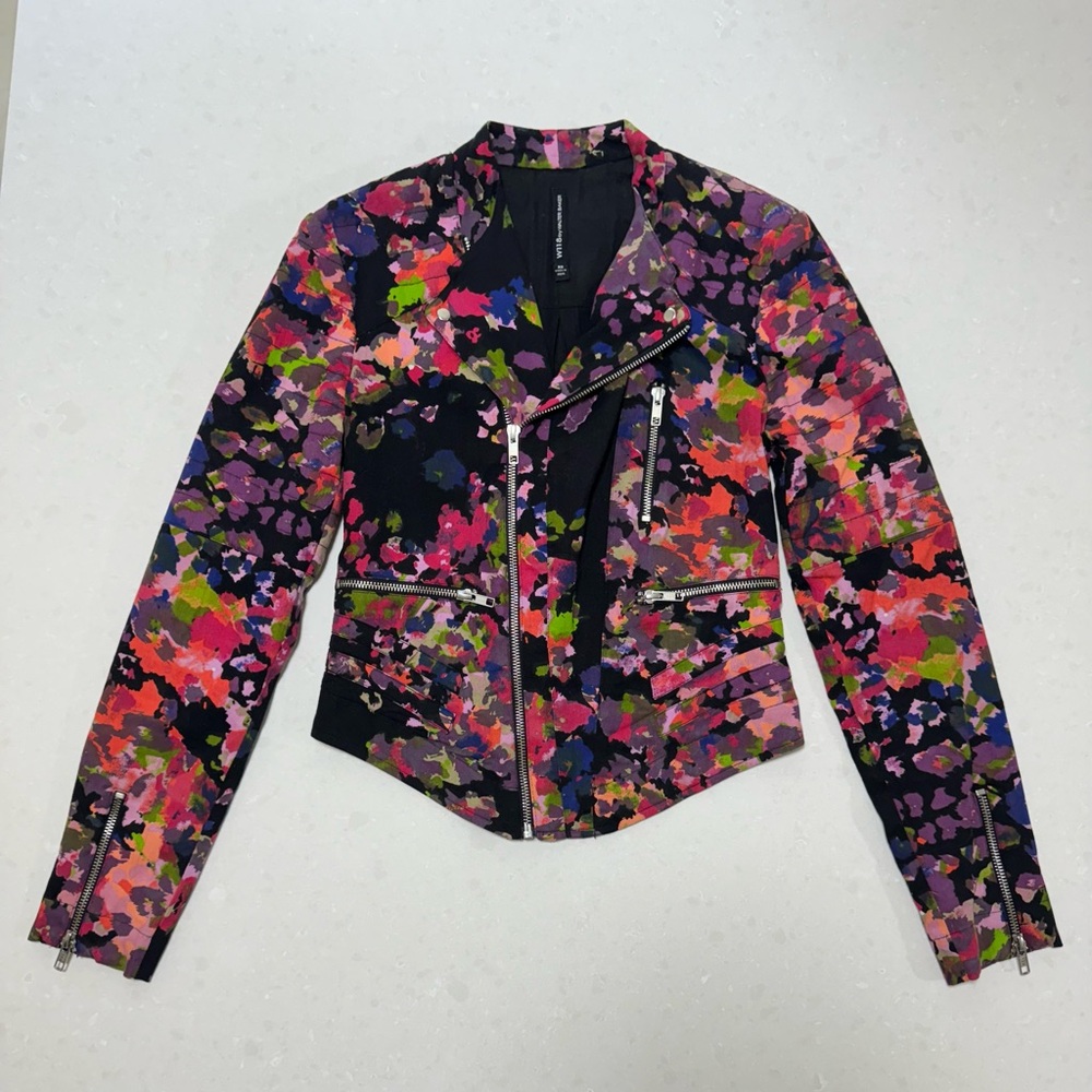 W118 by Walter Baker Floral Emmet Jacket Size XS
